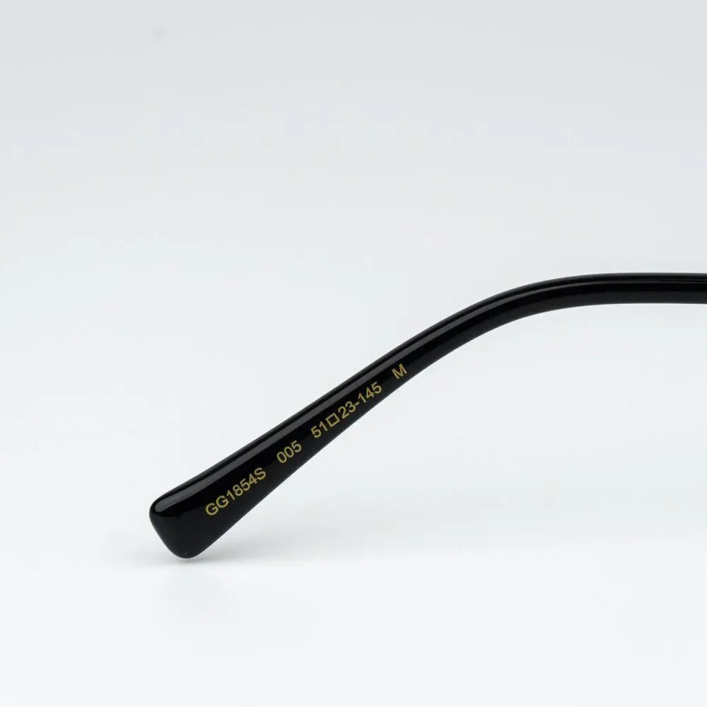 Gucci Men Sunglasses Gold Brown Round GG1854S 005 NEW AUTHENTIC